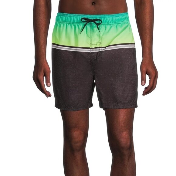 NWT BURNSIDE APPAREL Volley 17" Swim Trunks - Picture 1 of 4